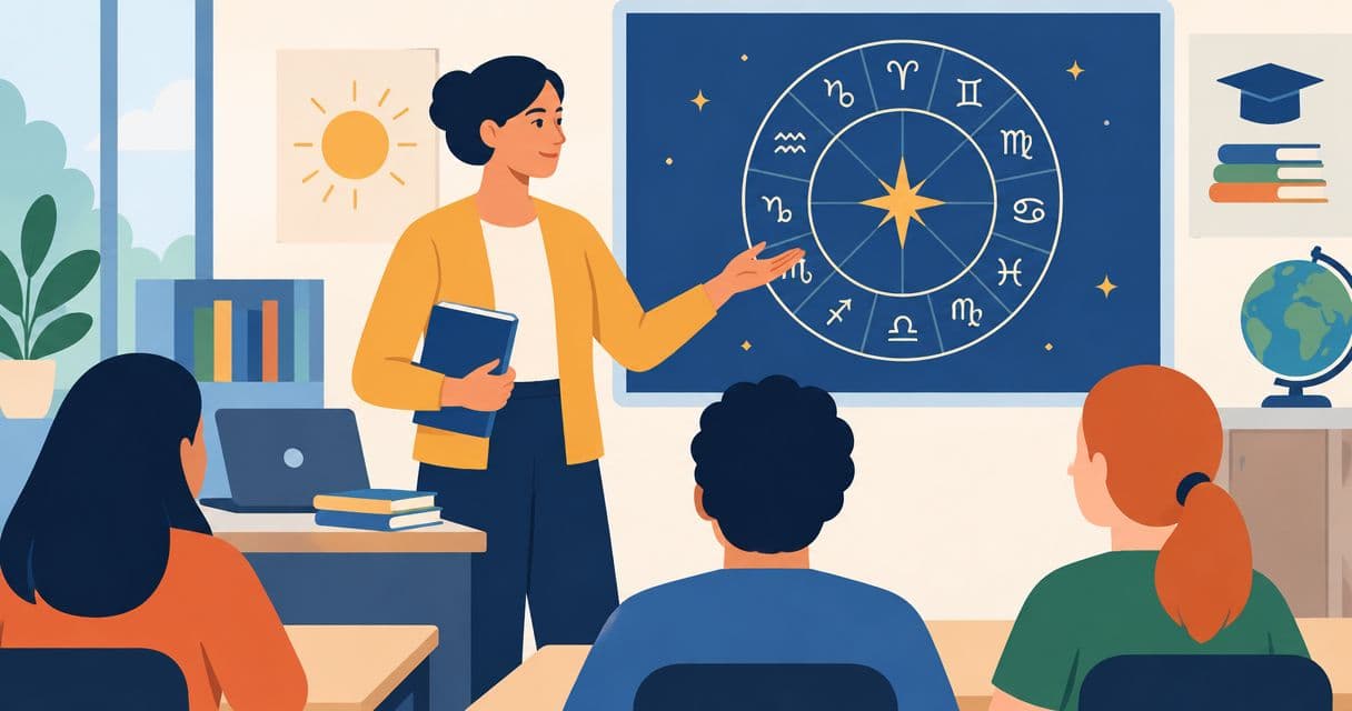 Astrología de la casa 10 para profesores y educadores: guía completa 2026