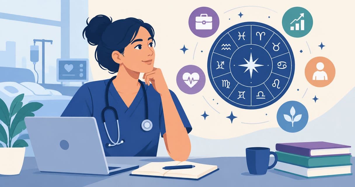Guía de astrología profesional para enfermeras y trabajadores de la salud: guía completa 2026