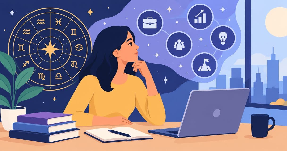 ¿Puede la astrología predecir tu trayectoria profesional?