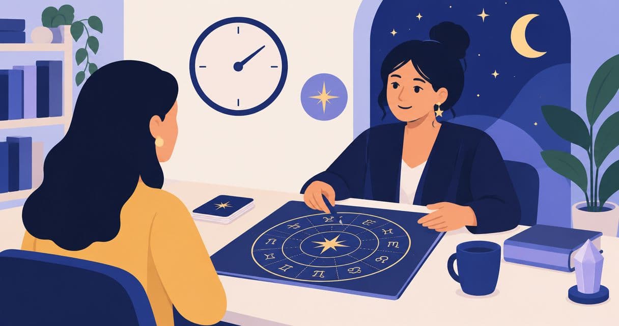 ¿Cuánto dura una lectura de astrología de carrera?